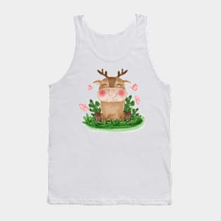 Baby Deer Cute Tank Top